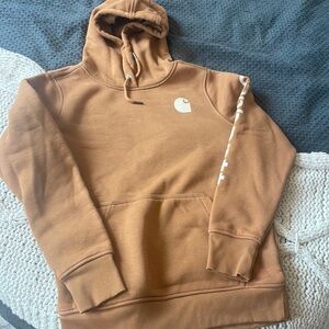 Brown Carhartt hoodie